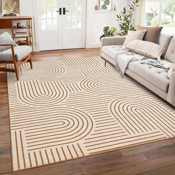 ROYHOME Washable Rug 8x10 Area Rugs by ROYHOME