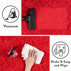 Large Shag Rugs 6 x 9, Soft Fuzzy Plush Carpet - Image 8