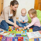 ABC Kids Rug, soft low-pile surface, non-slip backing, large size - Image 3