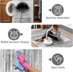 5x10 Area Rug for Living Room: Non-Slip Washable Rugs for Dining Room Bedroom - Image 6