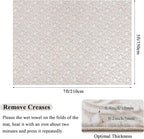 Vaukki 5x7 Area Rug for Living Room, Soft Fluffy Washable Modern Floral Indoor - Image 2