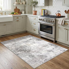 IOHOUZE Abstract Area Rug 4x5 Ft Washable Rugs - Image 2