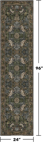 8ft Long Floral Kitchen Runners - Image 2