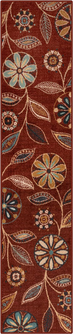 Maples Rugs Reggie Floral Runner Rug by MaplesRugs