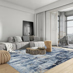 8x10 Area Rugs Washable Rug: Large Modern Abstract Living Room Rug Soft - Image 3