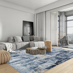 6x9 Area Rugs Washable Rug: Large Modern Abstract Living Room Rug Soft - Image 3