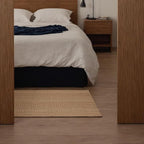MatEssenz 2x6 Washable Runner Rug, Textured Natural Woven Low-Profile Hallway - Image 7