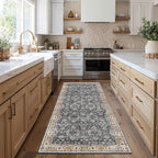 CHAMPLANT 2x6 Hallway Washable Runner Rug Vintage Soft Kitchen Laundry Runner by CHAMPLANT