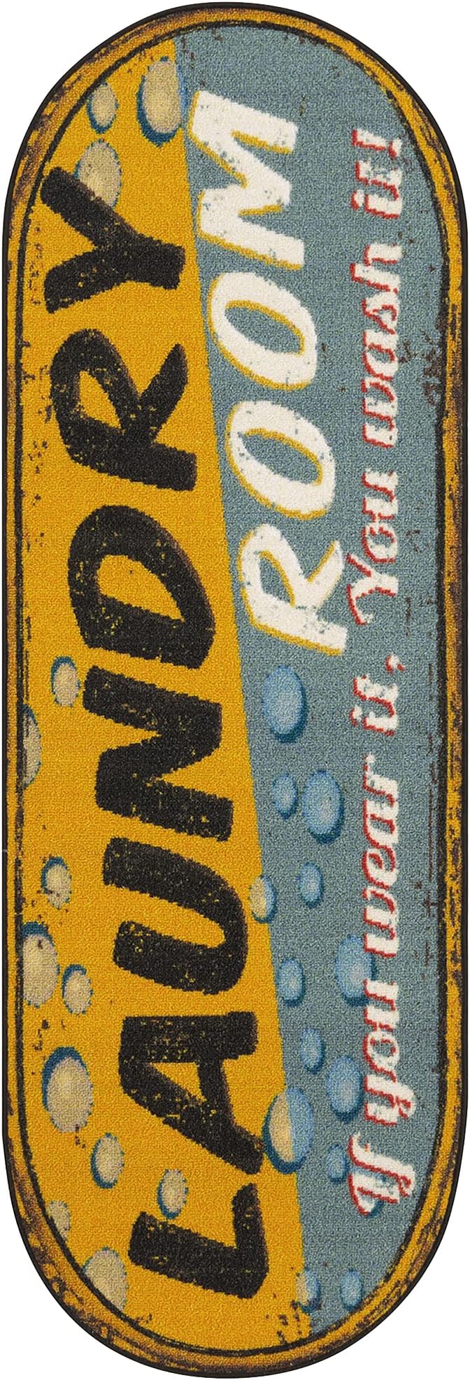 Ottomanson 20" x 59" Oval Laundry Room Rug - Image 10