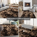 Shag Area Rugs for Bedroom Living Room, 5X8 Ultra Soft Fluffy Area Rugs for Dorm - Image 8