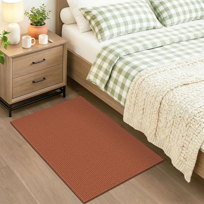 KOZYFLY Indoor Door Mat 2x3 ft Small Area Rugs Washable Front Door Mat Non Slip - Image 8
