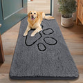 Smiry Dog Door Mat for Muddy Paws, Absorbent Dirt Trapper Non Slip Quick Dry by Smiry