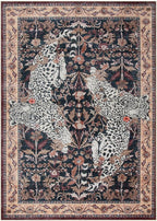 Moynesa Leopard Washable Area Rugs - Image 2