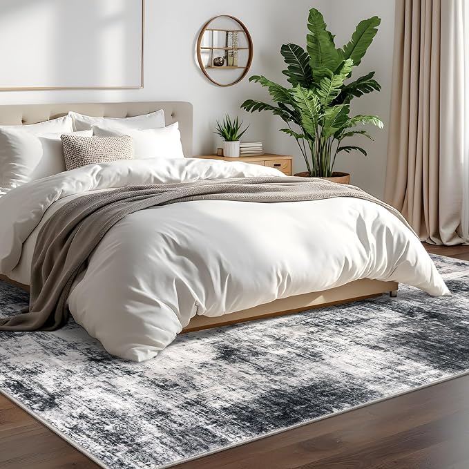IOHOUZE Modern Abstract Area Rugs 6x9 Ft Washable Rugs - Image 9