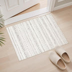 cotiled Washable 2x3 Entryway Rug: Washable Boho Rugs - Image 4