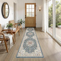 Vintage Hallway Runner Rug 2x8: Large Soft Washable Entryway by COTILED