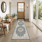 Vintage Hallway Runner Rug 2x8: Large Soft Washable Entryway by COTILED