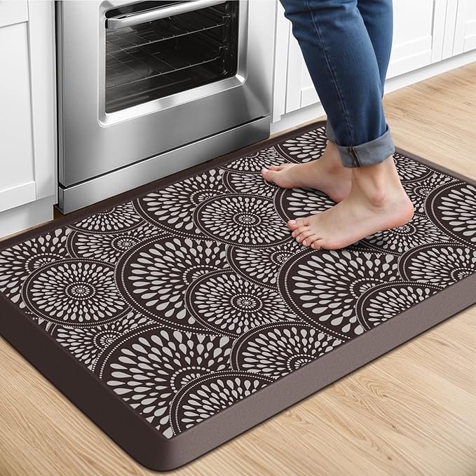 Mattitude 4/5 Inch Kitchen Mat, 20x51in Heavy Duty Ergonomic Comfort Foam by Mattitude