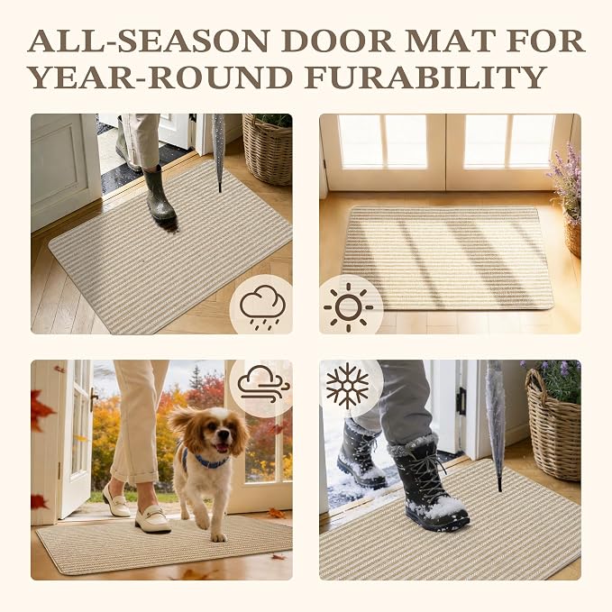 MatEssenz Pet-Friendly Indoor Door Mat 2-Pack Box Set - Image 8