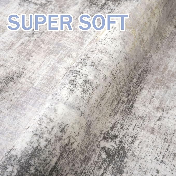 IOHOUZE Abstract Area Rug 4x5 Ft Washable Rugs - Image 7