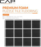 CAP Puzzle Exercise Mats | 3/4” Thick EVA Interlocking Foam Tiles - Image 2