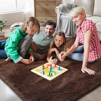 Shag Runner Rug for Bedroom Living Room 3x7 Upgrade Non-Slip Fluffy Soft - Image 8
