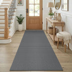 KOZYFLY Runners for Hallways 3x8 ft Washable Kitchen Runner Non Slip Rubber by KOZYFLY