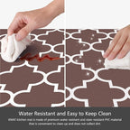 KMAT Kitchen Mat 0.47in Cushioned Anti-Fatigue Kitchen Rug, Waterproof Non-Skid - Image 4