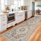 Washable Oriental Hallway Runner Rug - Image 2