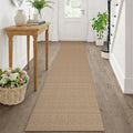 KOZYFLY Runners Rugs for Hallway 2x10, Washable Runner Rug, Woven Non Slip by KOZYFLY