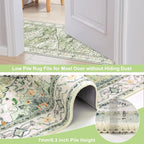 Yamaziot Washable Area Rug, 2x3 Small Entryway Rug Non-Slip Boho Vintage Rug - Image 4