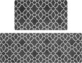 FRESHMINT Kitchen Mat Set of 2, Anti-Fatigue Cushioned Kitchen Mats by FRESHMINT