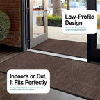 MaxMat® Extra Large Commercial Door Mat, Rubber Border Heavy Duty Door Mat - Image 4