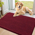 Smiry Dog Door Mat for Muddy Paws 36x24, Absorbent Dirt Trapper, Non-Slip by Smiry