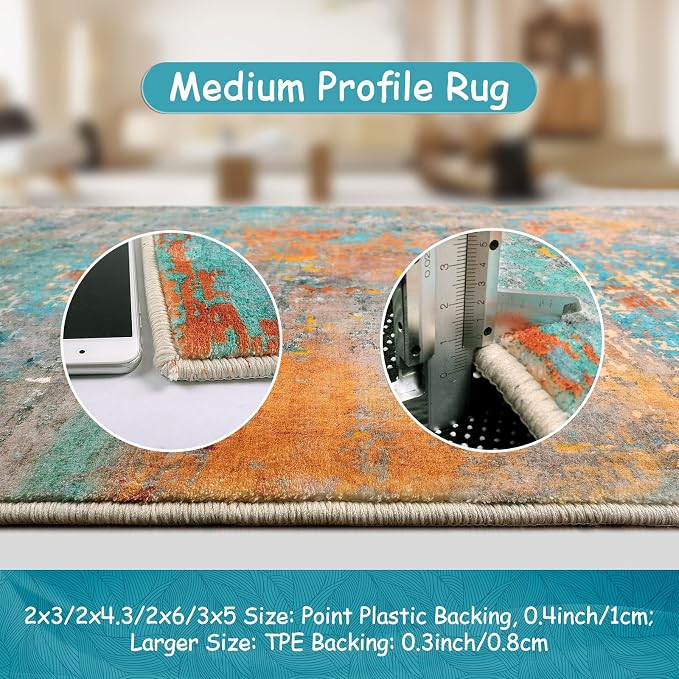 Lahome Modern Abstract Rug - Image 5