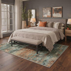 BEIMO Area Rugs 10x14 for Living Room Bedroom, Modern Abstract Machine Washable - Image 2