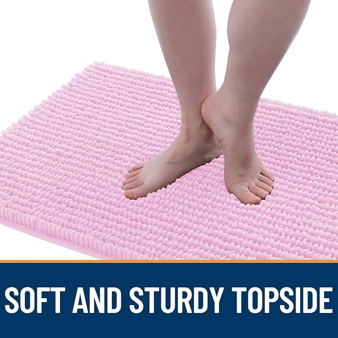 OLANLY Dog Door Mat for Muddy Paws 30x20, Ultra Absorbent Chenille Mud Doormat - Image 3