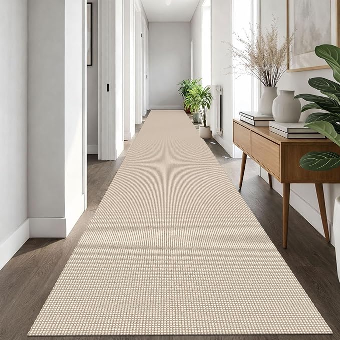 IOHOUZE Washable Exrea Long Hallway Runner Rug 3x20 Non Slip Rubber Backed - Image 8