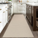 IOHOUZE Washable Runner Rug 3x8 Non Slip Rubber Backed Wide Hallway Runner - Image 7