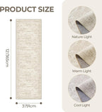 3x12 Runner Rug for Hallway, Non-Slip Long Bathroom Rugs Runner for Kitchen - Image 2