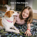 AMTOVO 2x6 Runner Rug for Hallway, Washable Non-Slip Long Kitchen Carpet - Image 5
