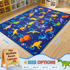 6x9 ABC Classroom Rug for Kids Playroom, Alphabet Rug - Image 8