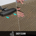 HIYARD Sturdy Front Door Mat, Absorbent Muddy Dirt Resist Welcome Door Mats - Image 7