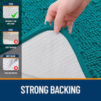 OLANLY Large Bathroom Rugs 45x27, Extra Soft Absorbent Chenille Bath Rugs - Image 6