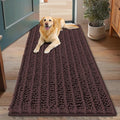 Smiry Dog Door Mat for Muddy Paws 48x30, Absorbent Dirt Trapper, Non-Slip by Smiry