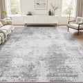 6x9 Area Rugs for Living Room Non Slip Machine Washable Rug Distressed Abstract by Tchdio