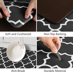 KMAT Kitchen Mat Cushioned Anti-Fatigue Floor Mat, Waterproof Kitchen Mats and - Image 3