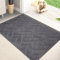 PURRUGS Dirt Trapping Door Mat 24" x 35.5", Non-Slip Machine Washable Entry Rug by PURRUGS