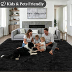 Fluffy 5x7 Area Rugs for Living Room Bedroom: Ultra Soft Shag Rug Non-Slip - Image 4