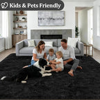 6x9 Area Rugs for Living Room Bedroom: Ultra Soft Fluffy Shag Rug Upgrade - Image 4